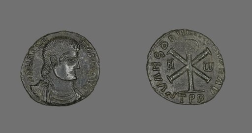 Coin Portraying Emperor Magnentius