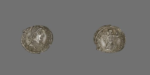 Coin Portraying Emperor Arcadius