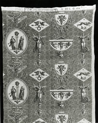 Venus and Minerva (Furnishing Fabric)