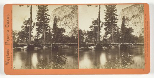 The Bridge, Yosemite, from the series "Watkins' Pacific Coast"