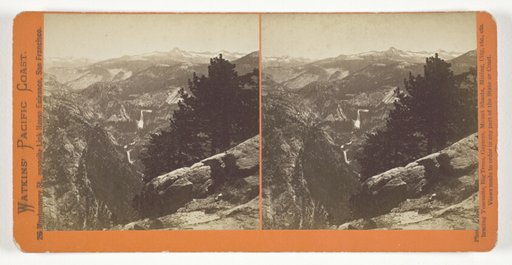 Unknown View, Yosemite, from the series "Watkins' Pacific Coast"
