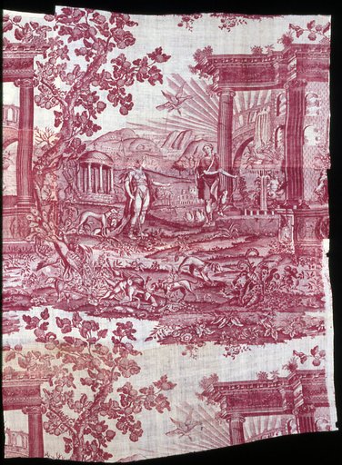 The Temple of Diana (Furnishing Fabric)