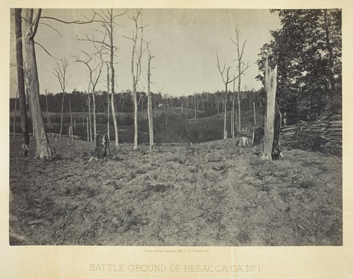 Battle Ground of Resacca, GA, No. 1