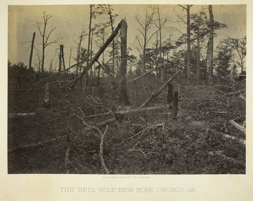 The "Hell Hole," New Hope Church, GA