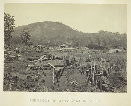 The Front of Kenesaw Mountain, GA
