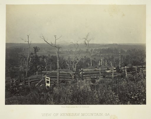 View of Kenesaw Mountain, Ga.