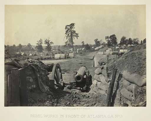 Rebel Works in Front of Atlanta, GA, No. 3