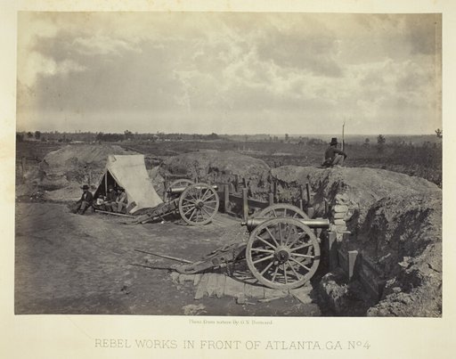 Rebel Works in Front of Atlanta, GA, No. 4
