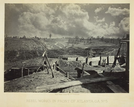 Rebel Works in Front of Atlanta, GA, No. 5