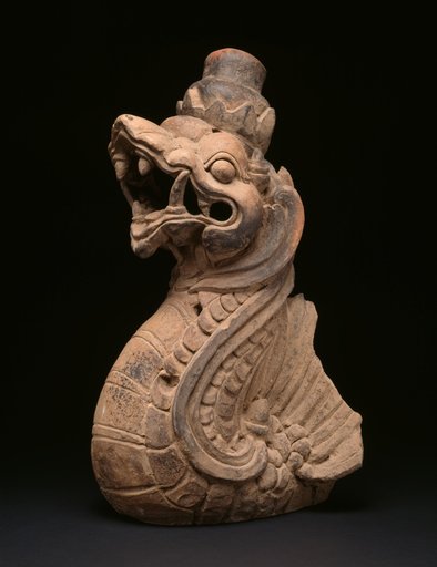 Dragon-Shaped Architectural Ornament