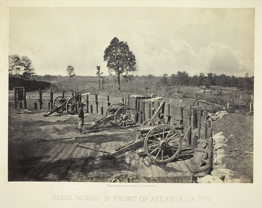 Rebel Works in Front of Atlanta, GA, No. 2