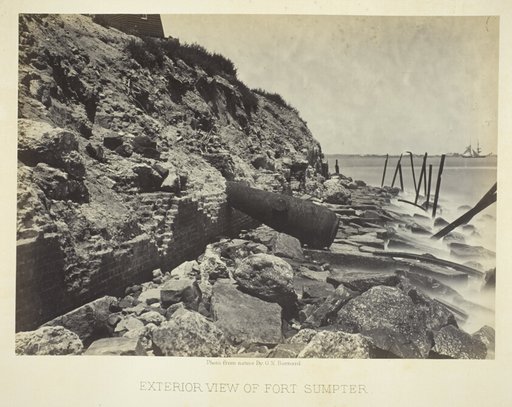 Exterior View of Fort Sumpter