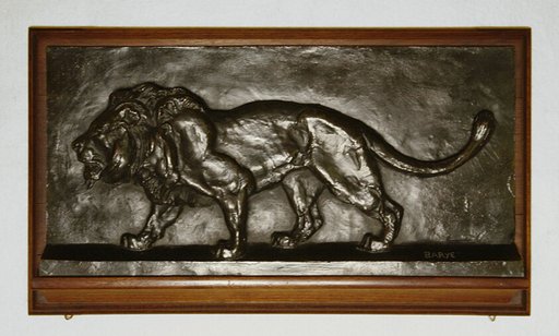 Relief of a Walking Lion