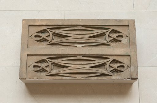 Garrick Theatre: Block of stringcourse from first floor loggia