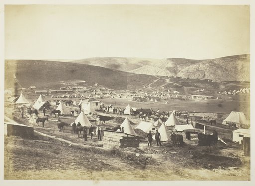 Camp of the 5th Dragoon Guards