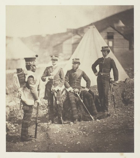 Officers of the 71st Highlanders