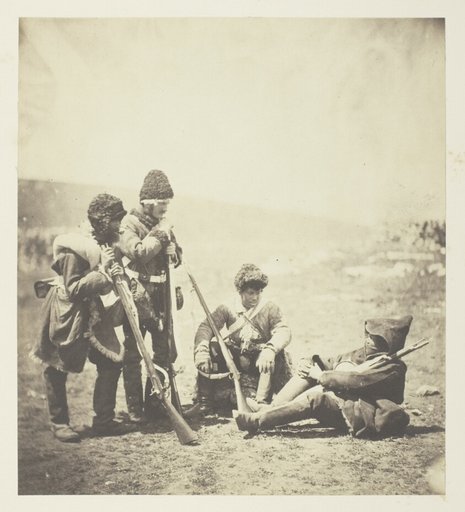 Men of the 77th ready for the Trenches