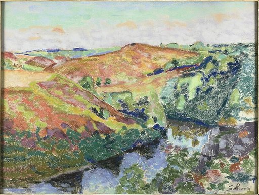 Landscape in Crozant
