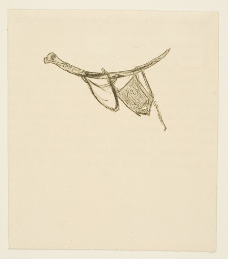Tailpiece from Au Pied du Sinaï