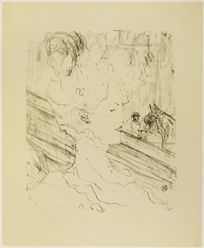 Emilienne d'Alençon, from Treize Lithographies