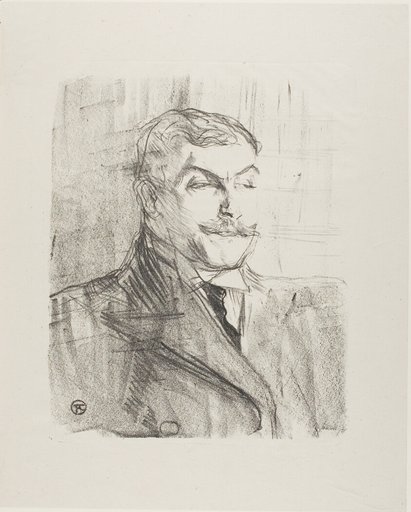Lucien Guitry, from Treize Lithographies