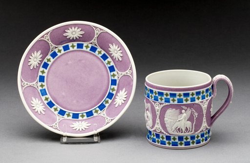 Coffee Can and Saucer