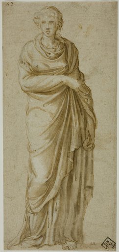 Standing Draped Female Figure