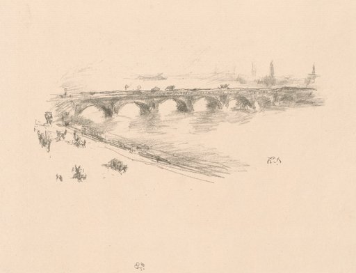 Evening, Little Waterloo Bridge