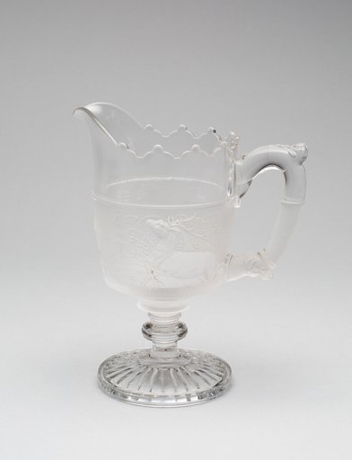 "Westward Ho!/Pioneer" pattern cream pitcher