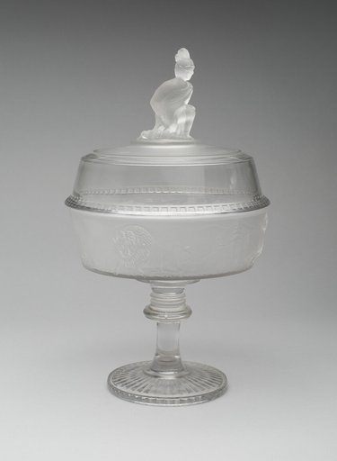Compote with Lid in the Pioneer Pattern