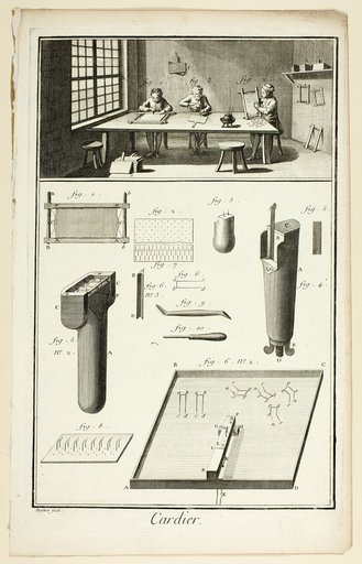 Card-Maker, from Encyclopédie