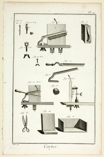 Card-Maker, from Encyclopédie