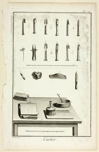 Card-Maker, from Encyclopédie
