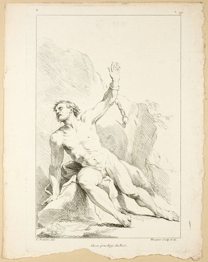 Page 29, from Premier Livre de Figures d’Academies Gravées en Partie par les Professeurs de l’Académie Royale