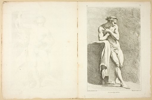 Page 30 and Page 31, from Premier Livre de Figures d'Academies Gravées en Partie par les Professeurs de l’Académie Royale
