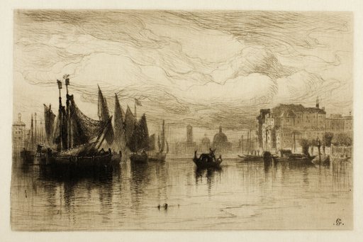 A Cloudy Day in Venice