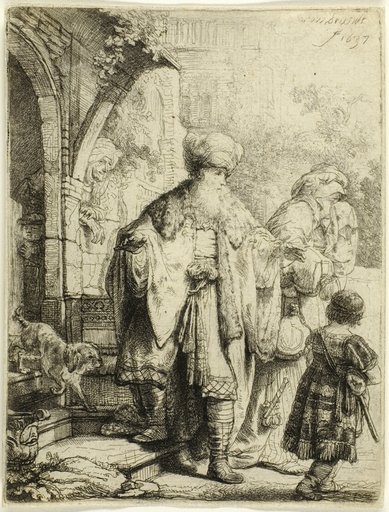 Abraham Casting out Hagar and Ishmael