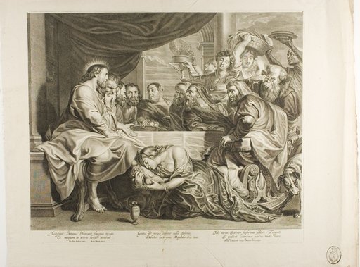 Mary Magdalene at the Feet of Jesus in the Home of Simon the Pharisee
