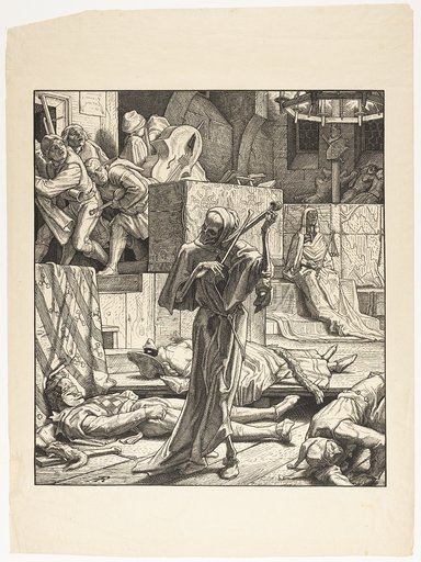 Death the Strangler, The First Outbreak of Cholera at a Masked Ball in Paris, 1831