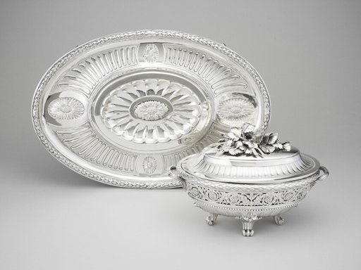 Sauce Tureen, Liner and Stand