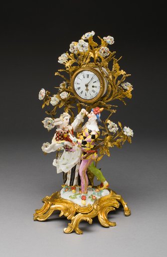 Harlequin Family Clock