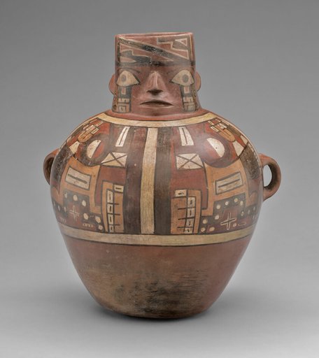 Jar in the Form of an Abstract Human Figure
