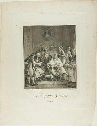 The Little Toilette, from Monument du Costume Physique et Moral de la fin du Dix-huitième siècle