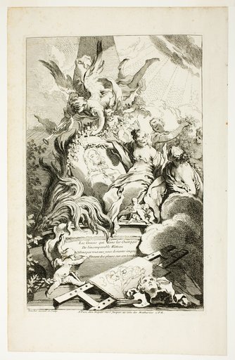 The Graces on the Tomb of Watteau