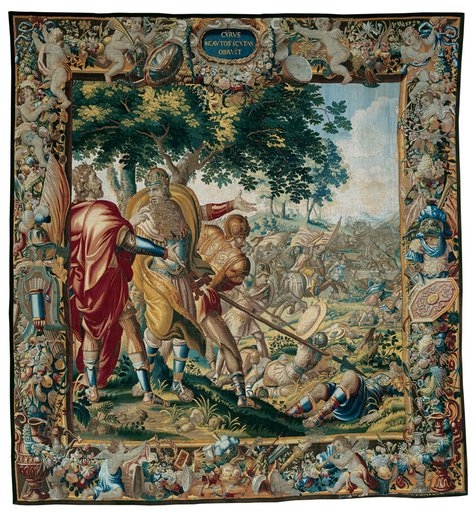 Cyrus Defeats Spargapises, from The Story of Cyrus