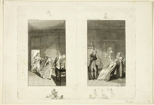 Illustration to Samuel Richardson's Clarissa