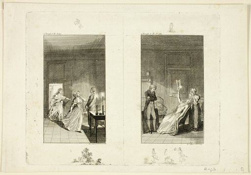 Illustration to Samuel Richardson's Clarissa