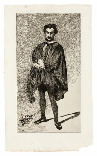 The Tragic Actor (Rouvière in the role of Hamlet)