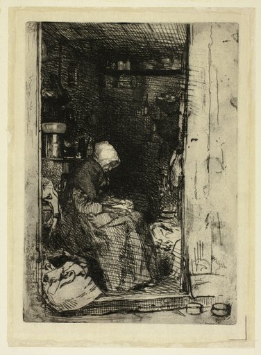 La Vieille aux Loques (The Old Woman with Rags)