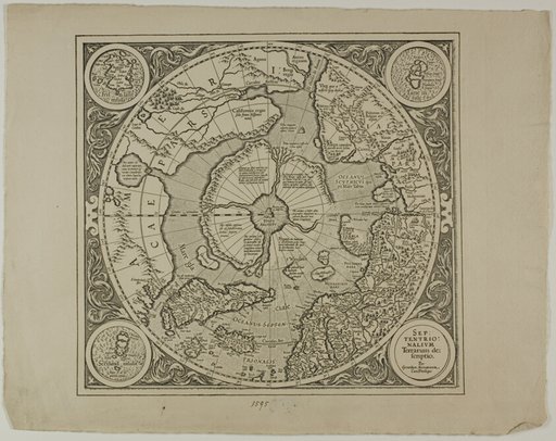 Map of the Mercator Projection